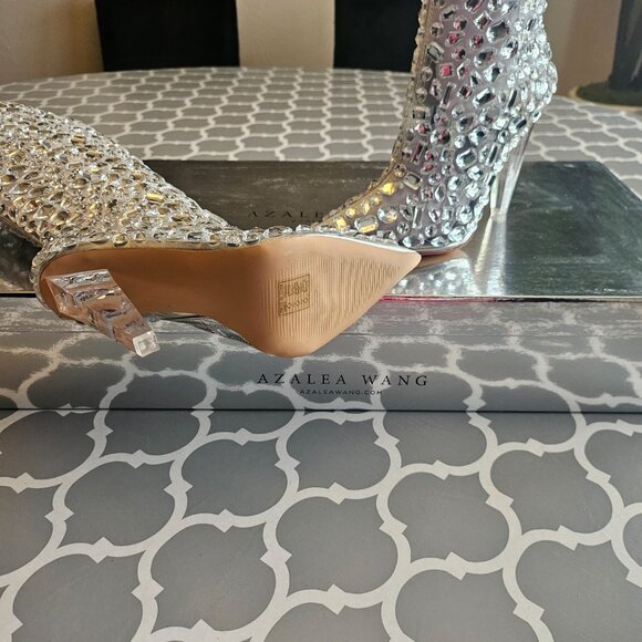 Azalea Wang Embellished boots size 7.5 - Picture 2 of 2